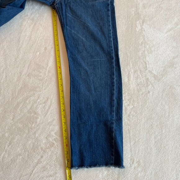 Djerf Avenue Relaxed Jeans Dark Blue - Picture 5 of 5